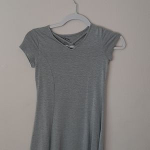 Gray soft dress
